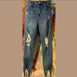 Decor Jeans Distressed Skinny Sample.New 26